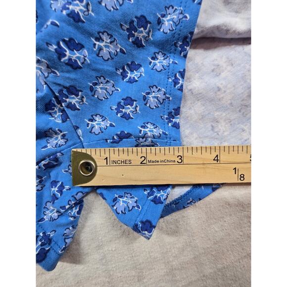 J.Crew Crewcuts Girls Block Print Shorts Floral Blue L NWT - Picture 5 of 8